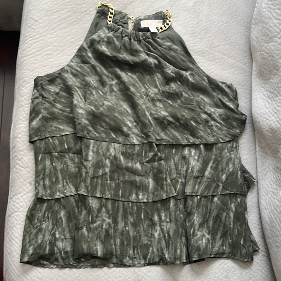 XL Michael Kors Sleeveless Blouse - Picture 1 of 6